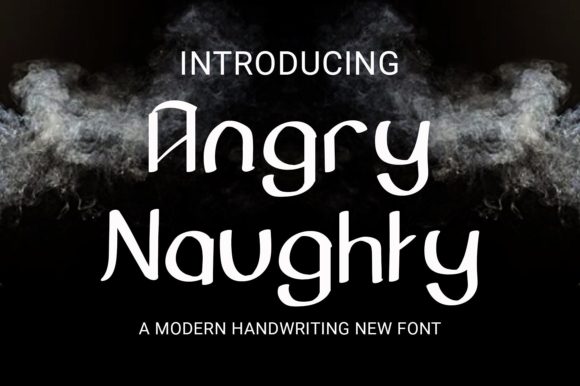 Angry Naughty: A Display Font That Gives Branding an Edge