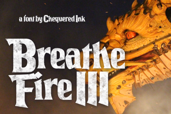 Breathe Fire III: The Display Font That Made My Brand Sparkle