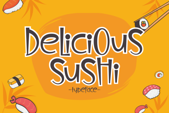 Delicious Sushi Display Font: A Designer’s Test