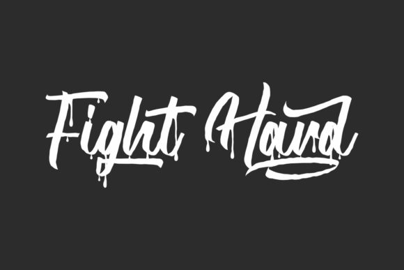 Fight Hard: A Graffiti Display Font That Adds Edge to Web Design