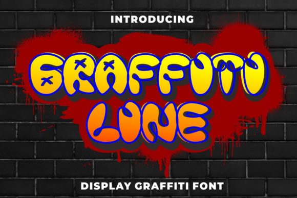 Graffiti Line: A Display Font with Raw Street Energy