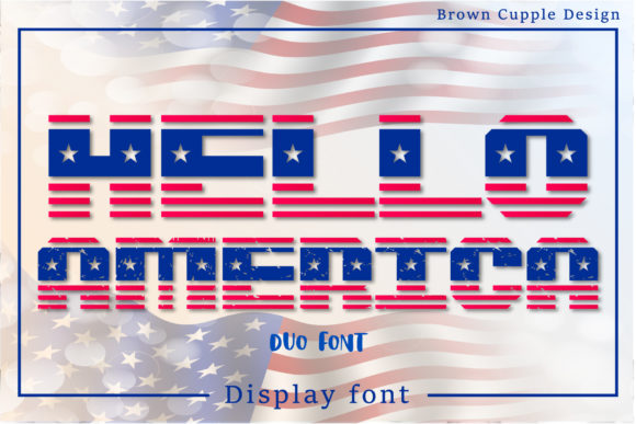 Hello America: A Bold Display Typeface With Editorial Confidence