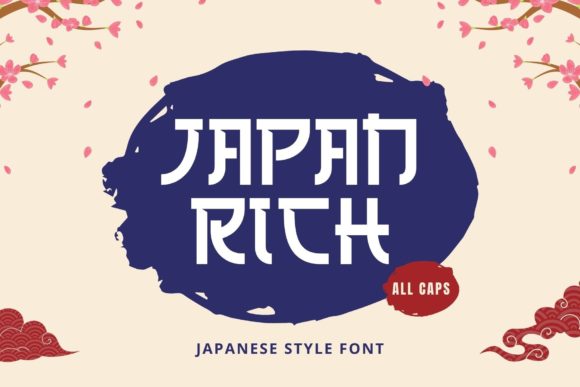 Japan Rich: A Bold Display Typeface for Editorial Design