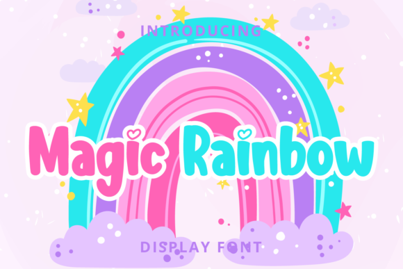 Magic Rainbow: A Cheerful Font for Web Design Projects
