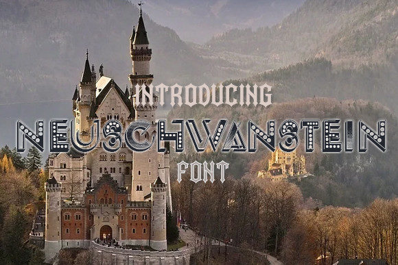 Neuschwanstein: A 3D Display Typeface for Campaigns