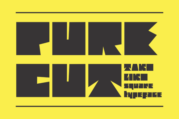 Purecut Display Font: A Campaign Designer’s Review
