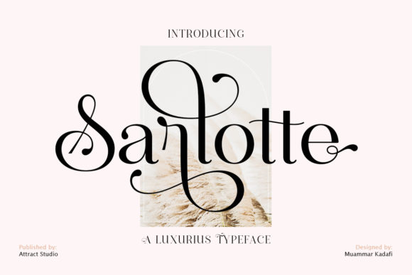 Sarlotte: The Stylish Display Font for Memorable Brands
