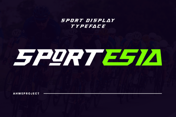 Sportesia: A Display Font for Digital Brand Personality