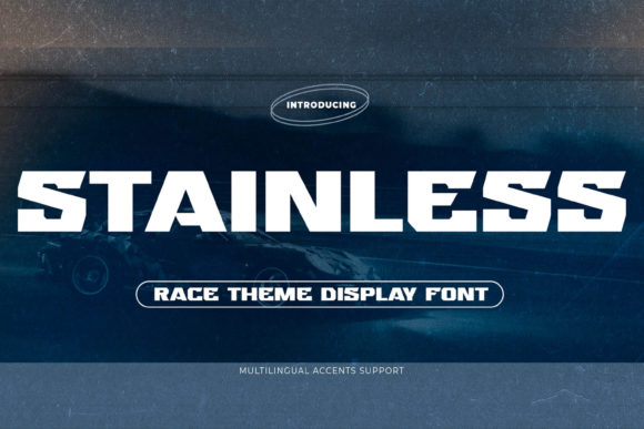 Stainless Font Adds Bold Energy to Handmade Products