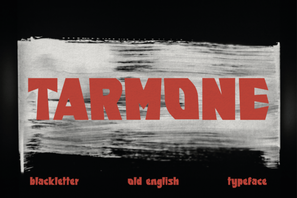 Tarmone Display Font: Sharp Blackletter for Memorable Campaigns