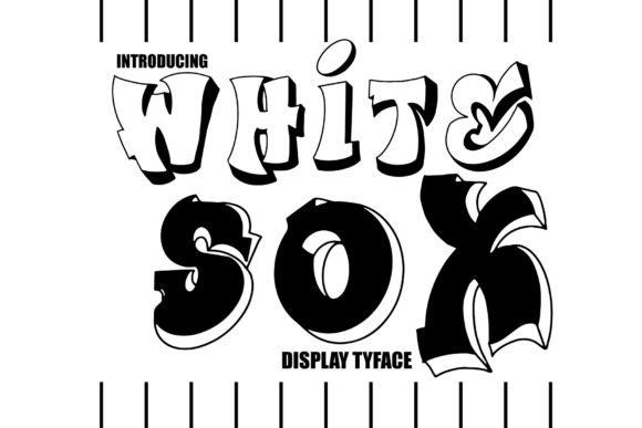 White Sox: The Outlined Display Font for Urban Branding